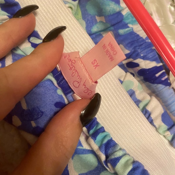 Lily Pulitzer long strapless dress - Picture 3 of 3